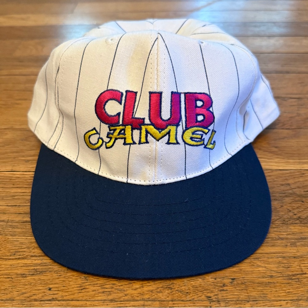 Vintage 90s Club Camel Member Snapback Hat